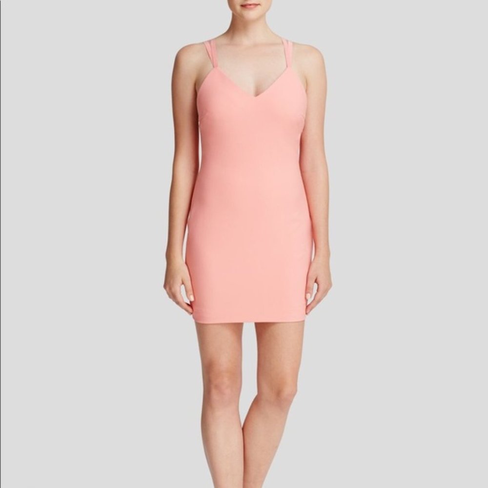 ELIZABETH & JAMES Treyton dress flamingo pink